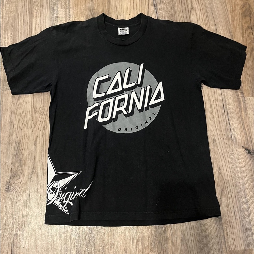 Pro 5 Athletic XL Skateboard Black T-Shirt California Original Y2K